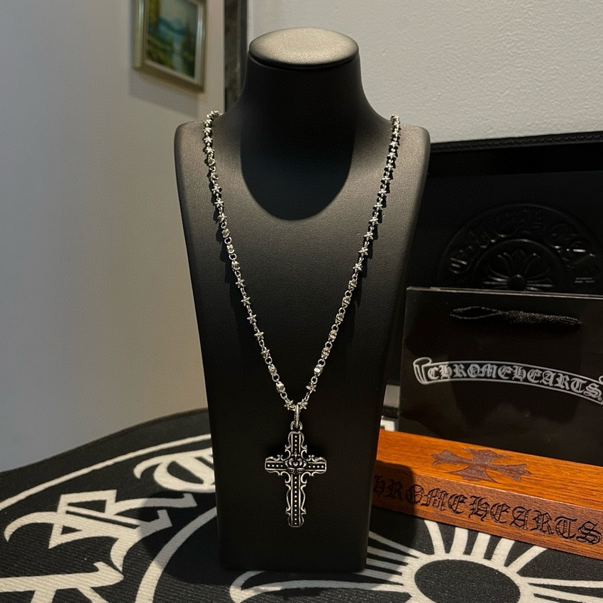 Chrome Heart Necklace-089