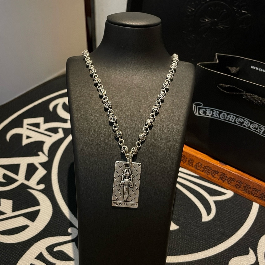 Chrome Heart Necklace-093