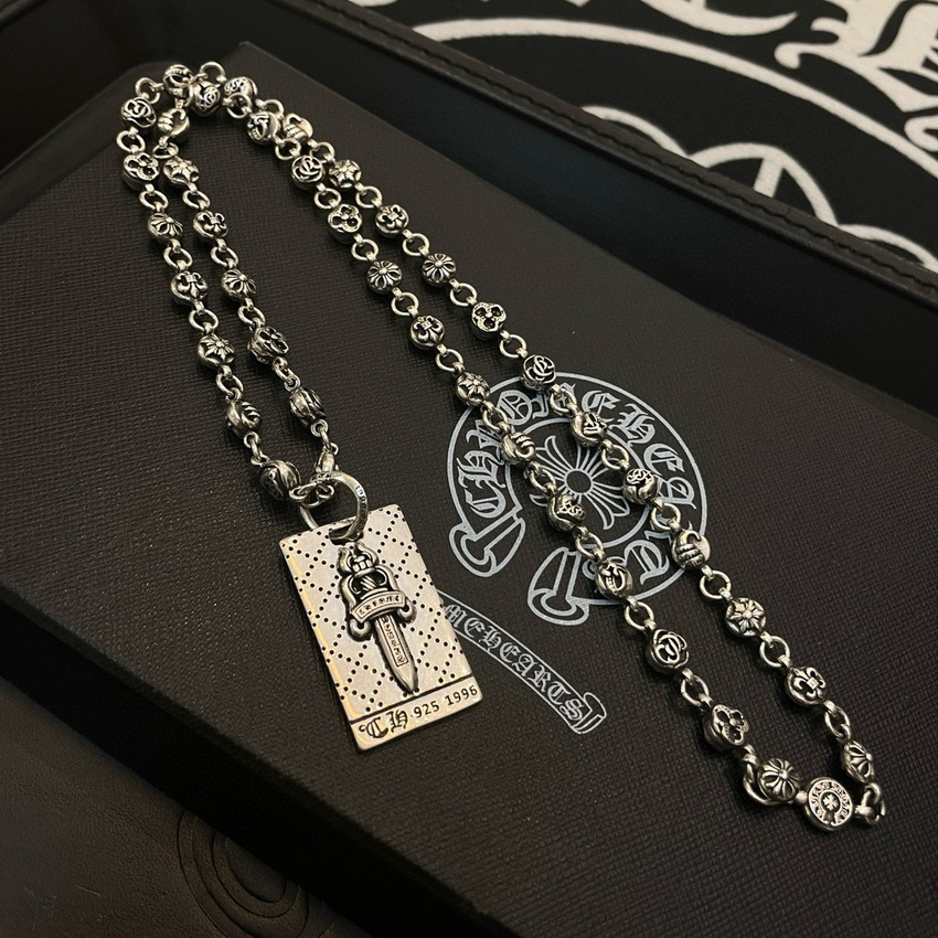 Chrome Heart Necklace-093
