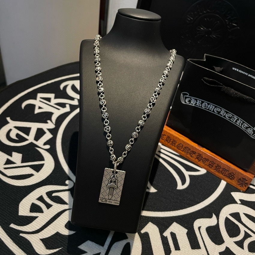 Chrome Heart Necklace-093