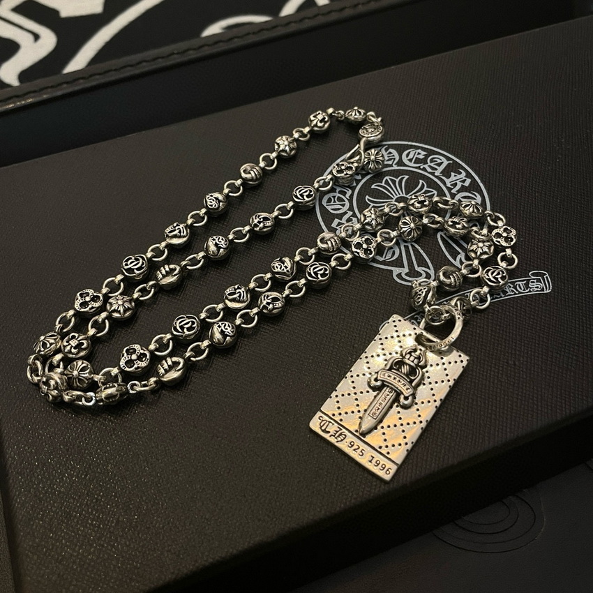 Chrome Heart Necklace-093