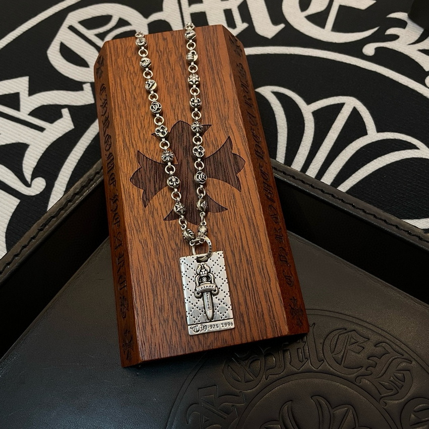 Chrome Heart Necklace-093