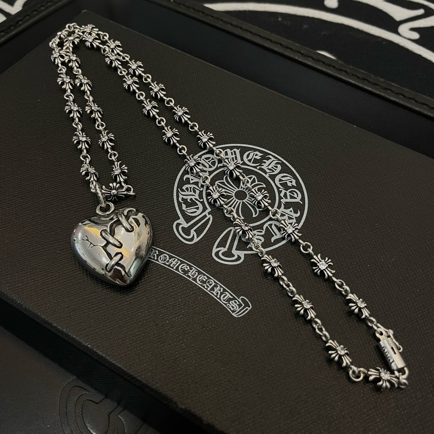 Chrome Heart Necklace-095