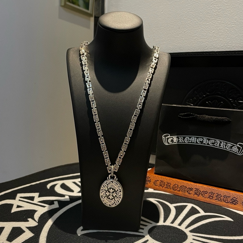 Chrome Heart Necklace-096