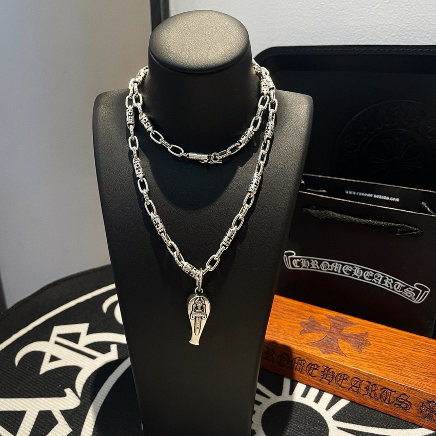 Chrome Hearts Necklace-096