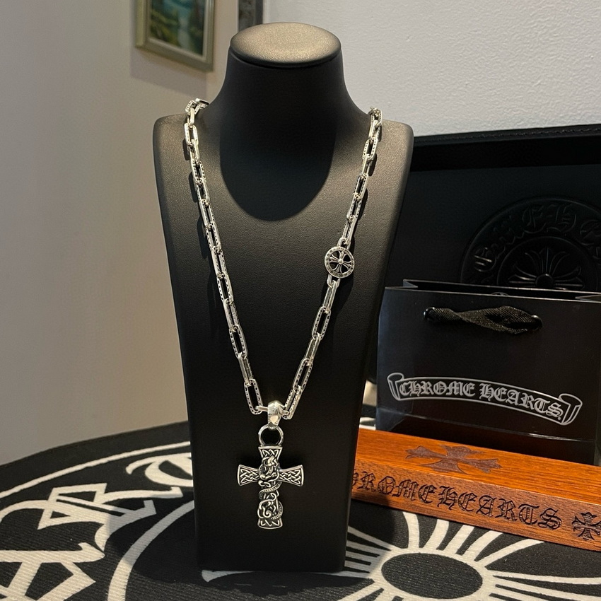 Chrome Heart Necklace-098