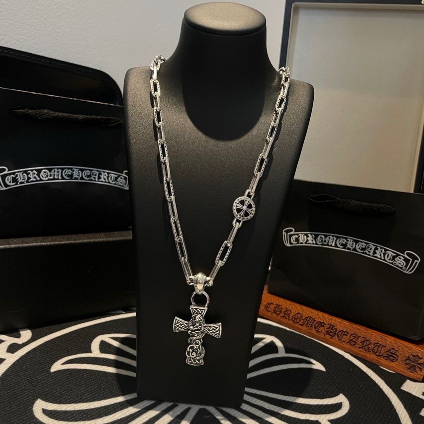 Chrome Heart Necklace-098