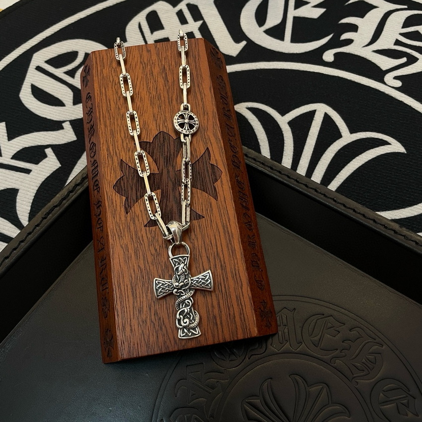 Chrome Heart Necklace-098
