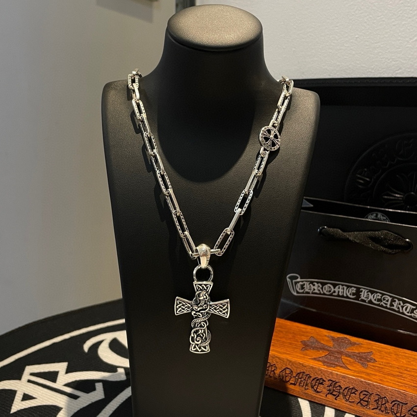 Chrome Heart Necklace-098