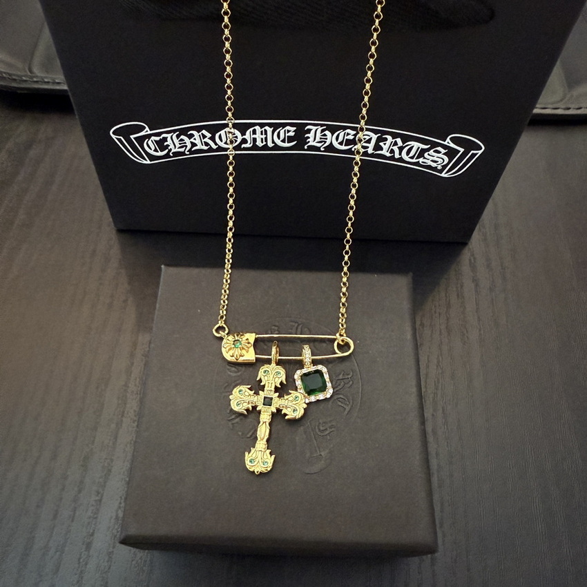 Chrome Heart Necklace-114