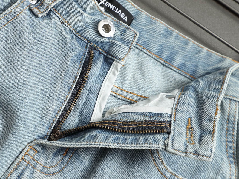 Balenciaga Shorts Jeans-001