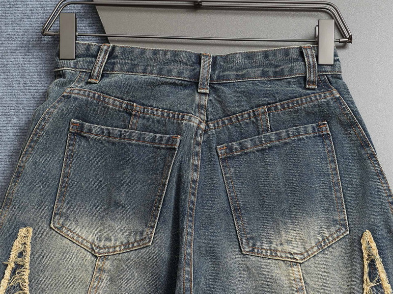 Balenciaga Shorts Jeans-002
