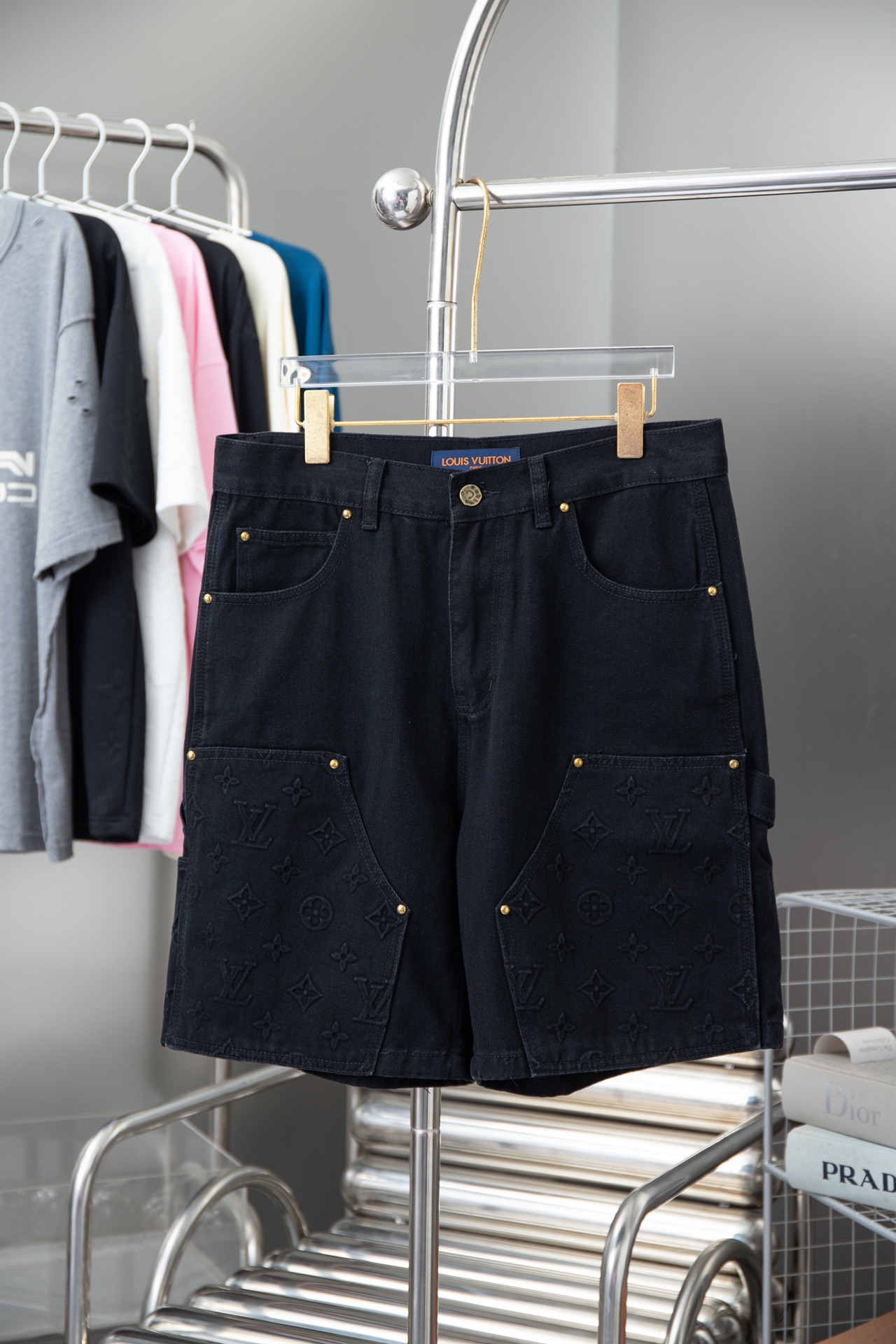 LV Shorts Jeans-002