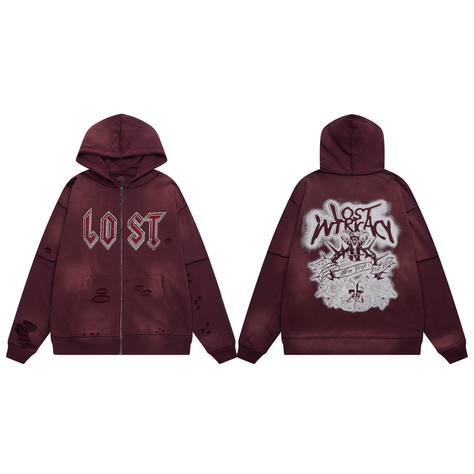 Lost intricacy Hoody-005
