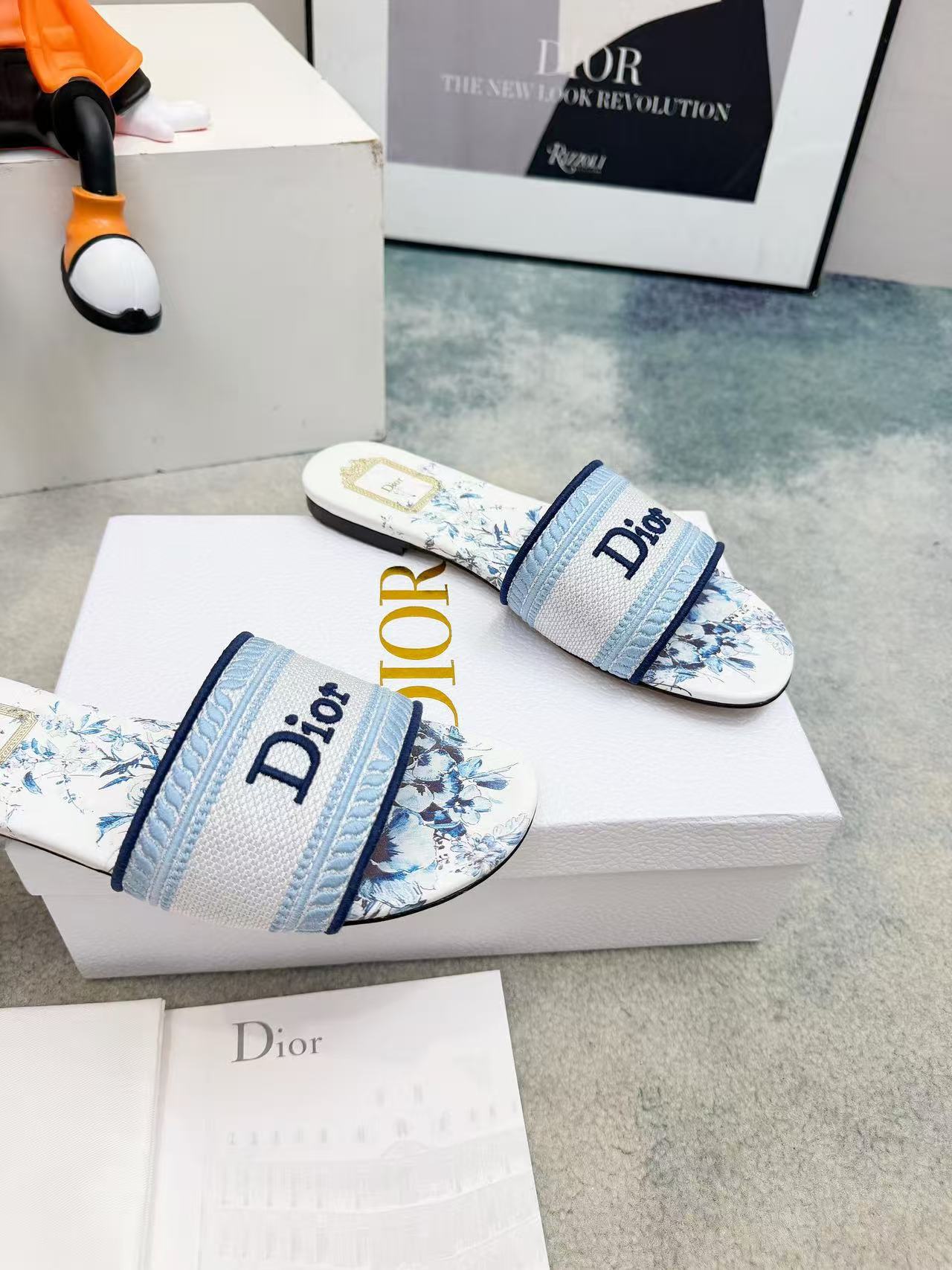 Dior Slippers Women(AAA)-077