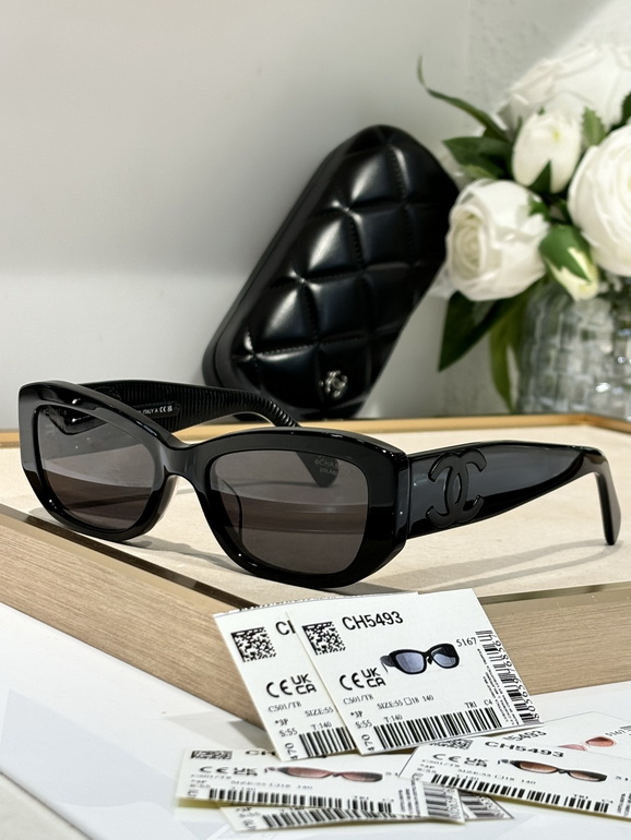 CHANEL Sunglasses(AAAA)-607