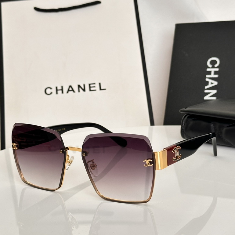 CHANEL Sunglasses(AAAA)-2434