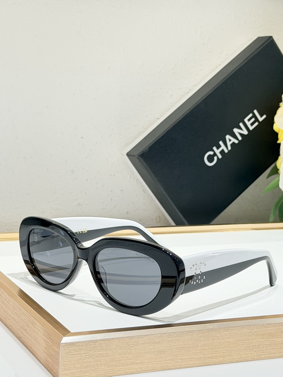 CHANEL Sunglasses(AAAA)-2075