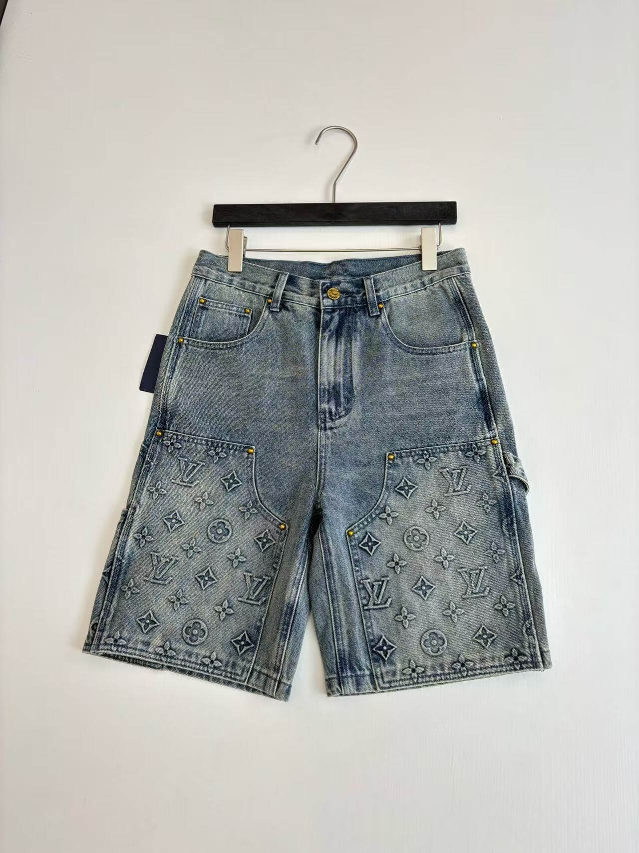 LV Shorts Jeans-007