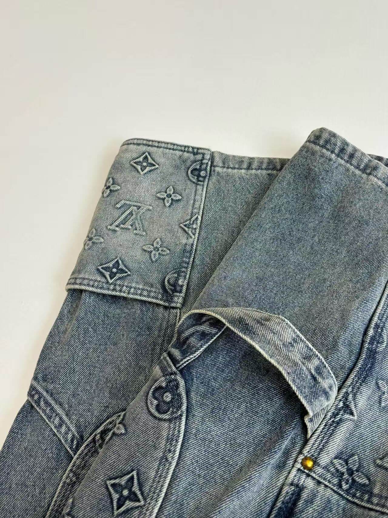 LV Shorts Jeans-007