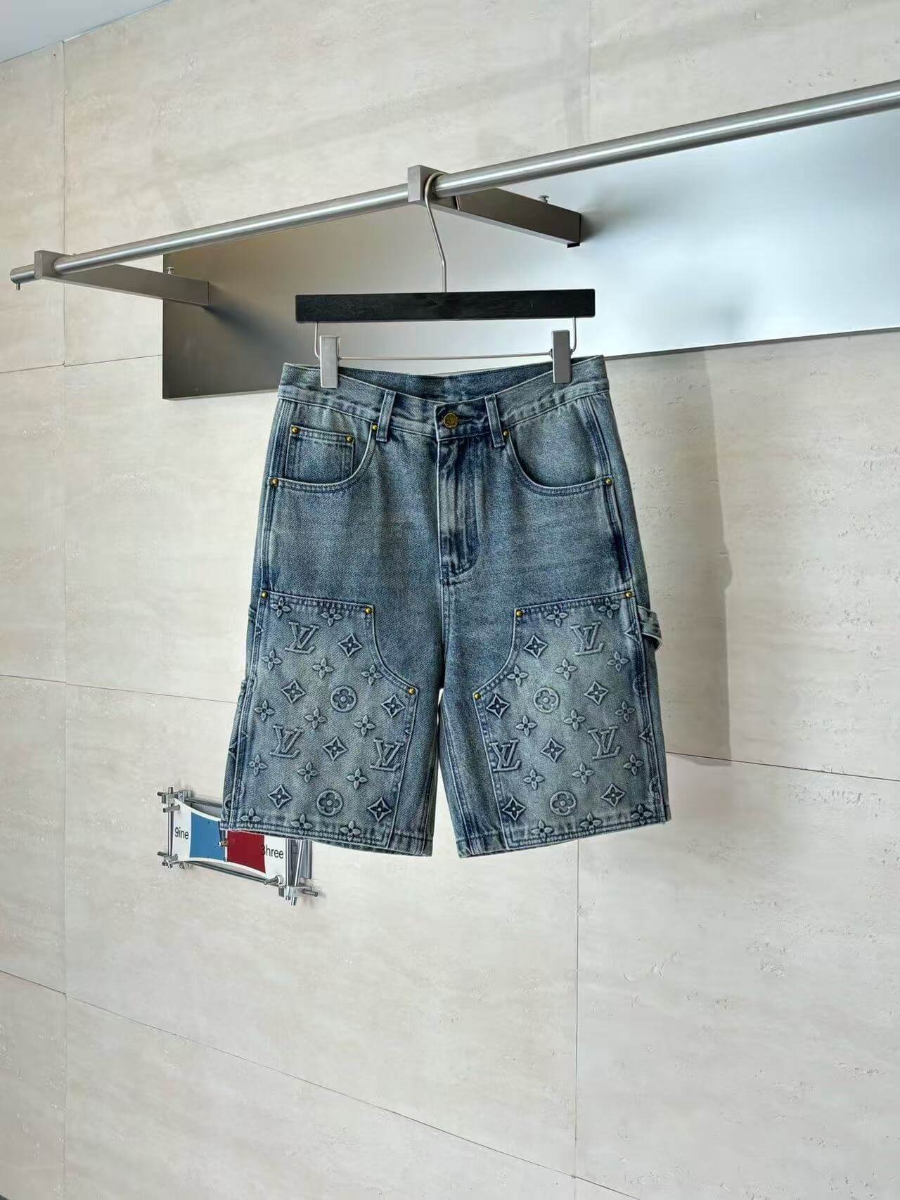 LV Shorts Jeans-007