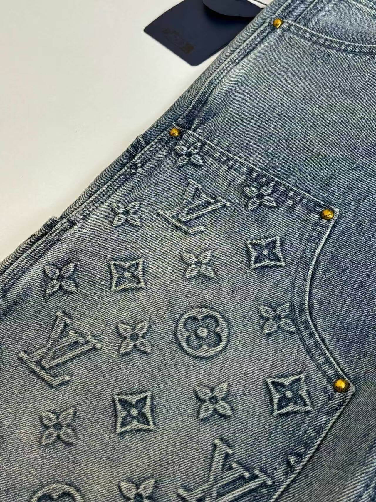 LV Shorts Jeans-007