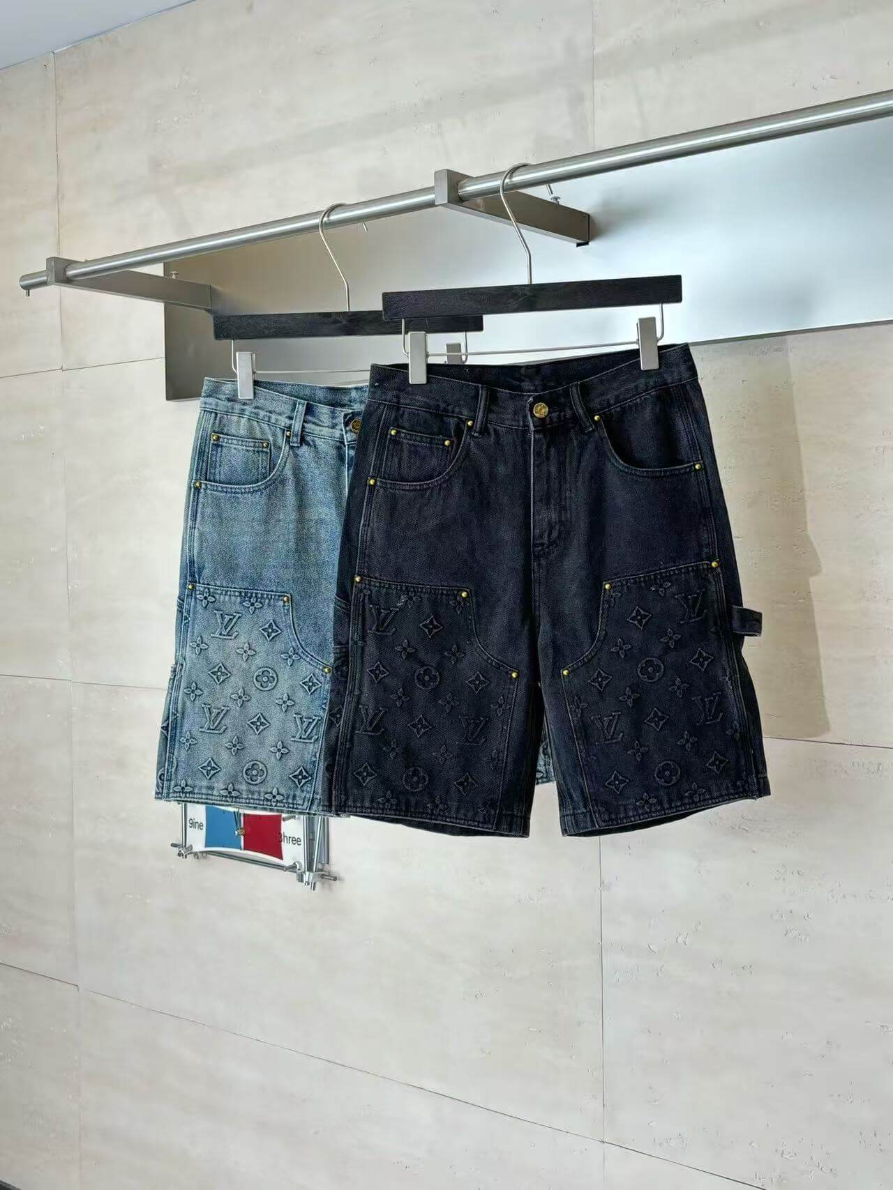 LV Shorts Jeans-006