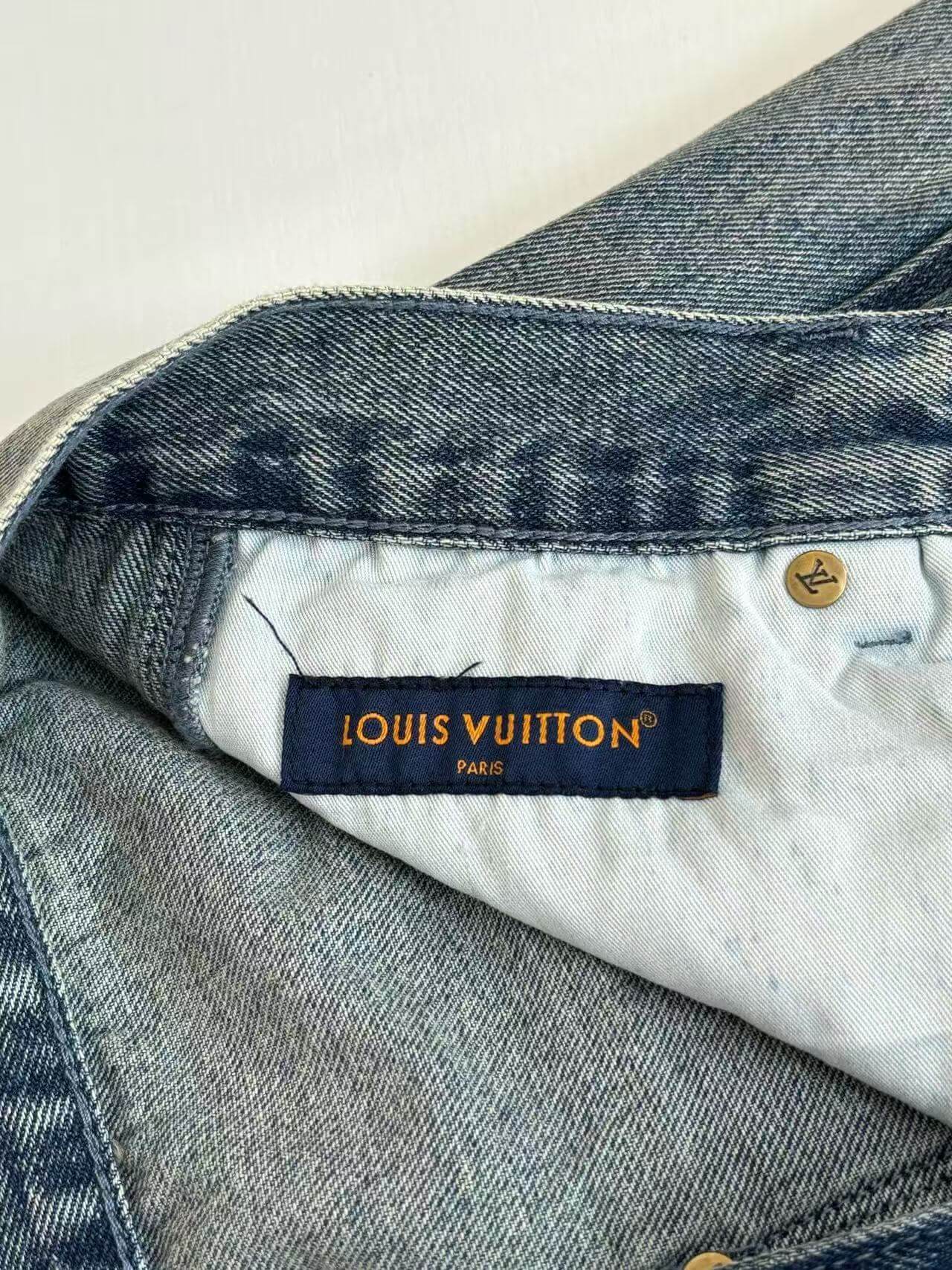 LV Shorts Jeans-007