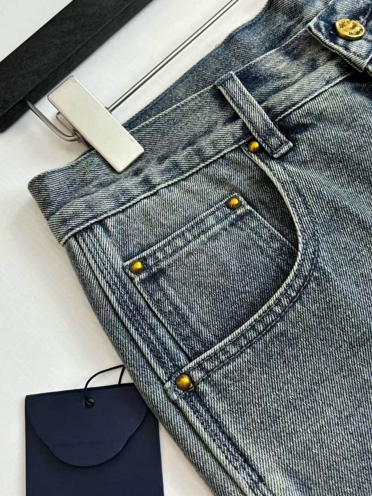 LV Shorts Jeans-007