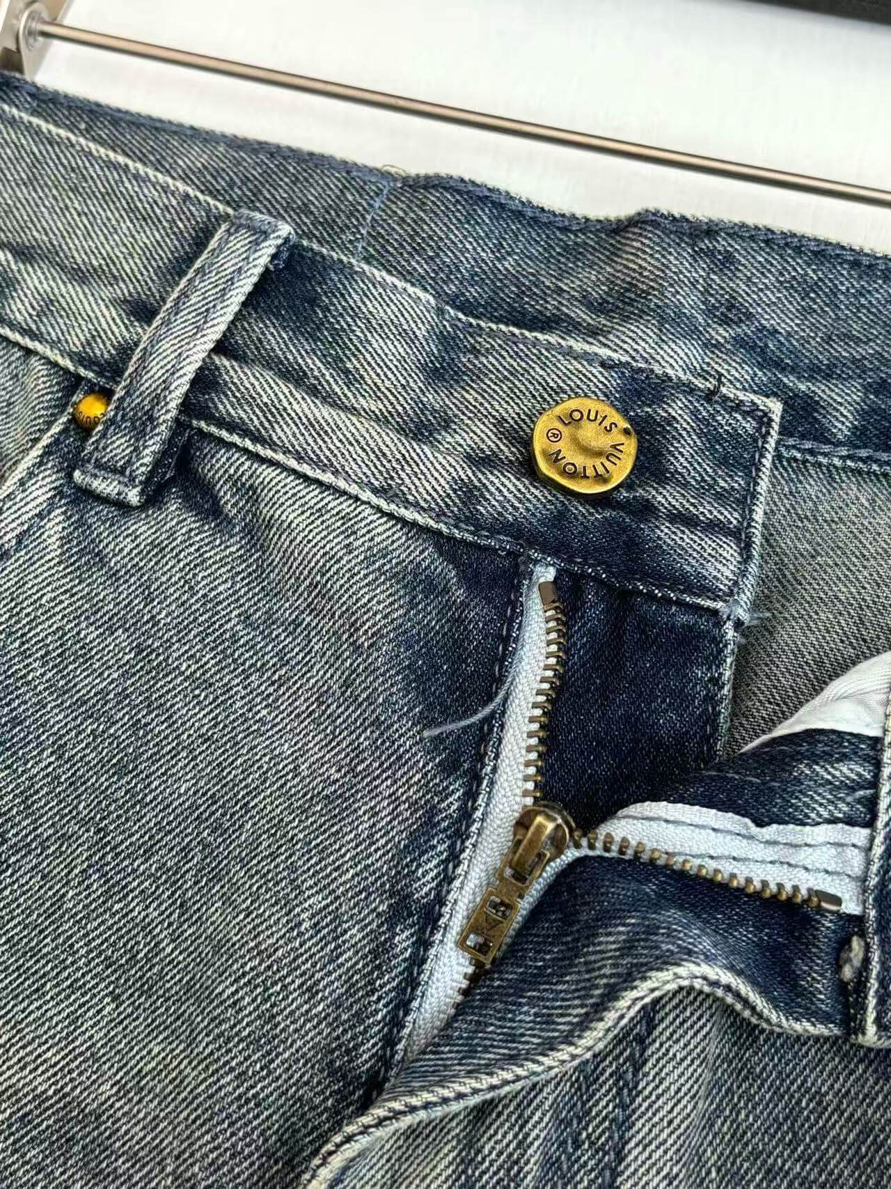 LV Shorts Jeans-007