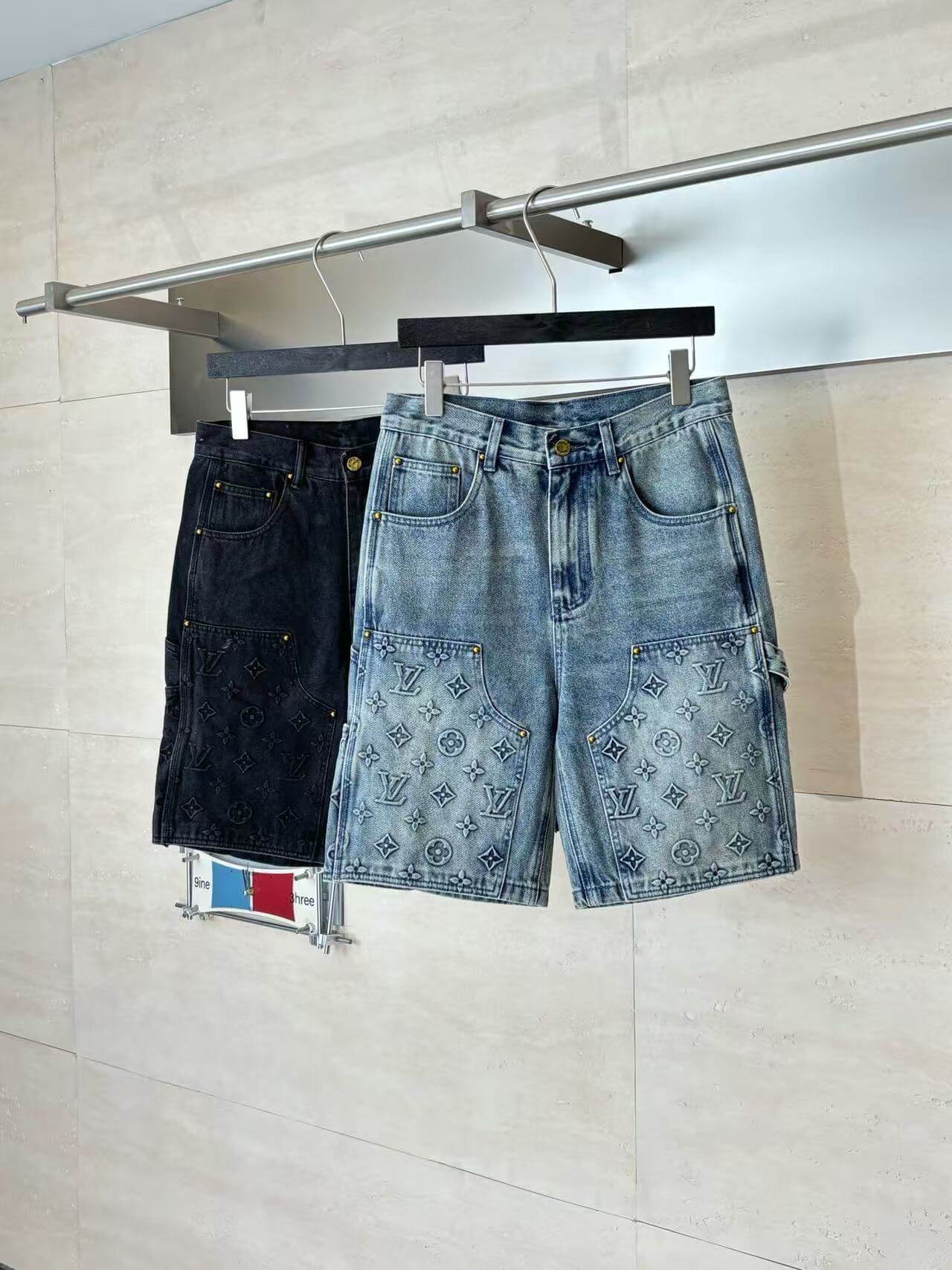 LV Shorts Jeans-007