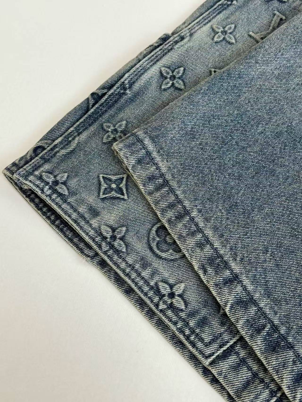 LV Shorts Jeans-007