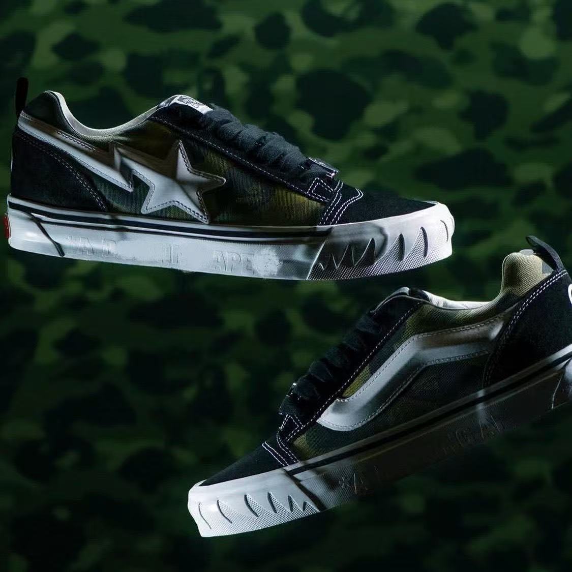 Vans x Bape Shoes(AAA)-024