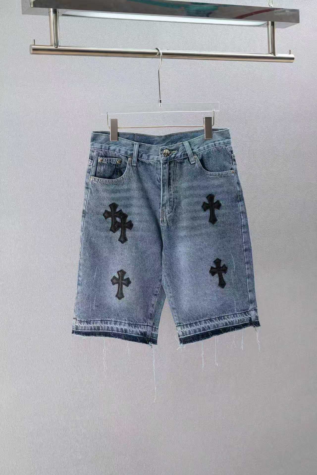 Chrome Hearts Short Jeans-007