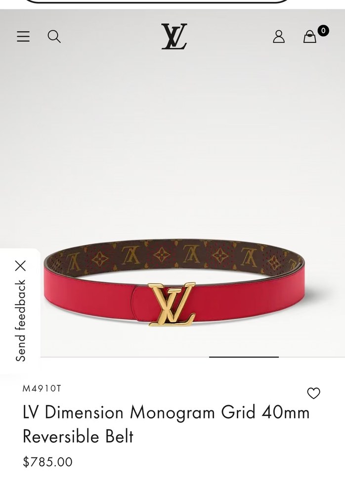 LV Belts(AAAAA)-3502