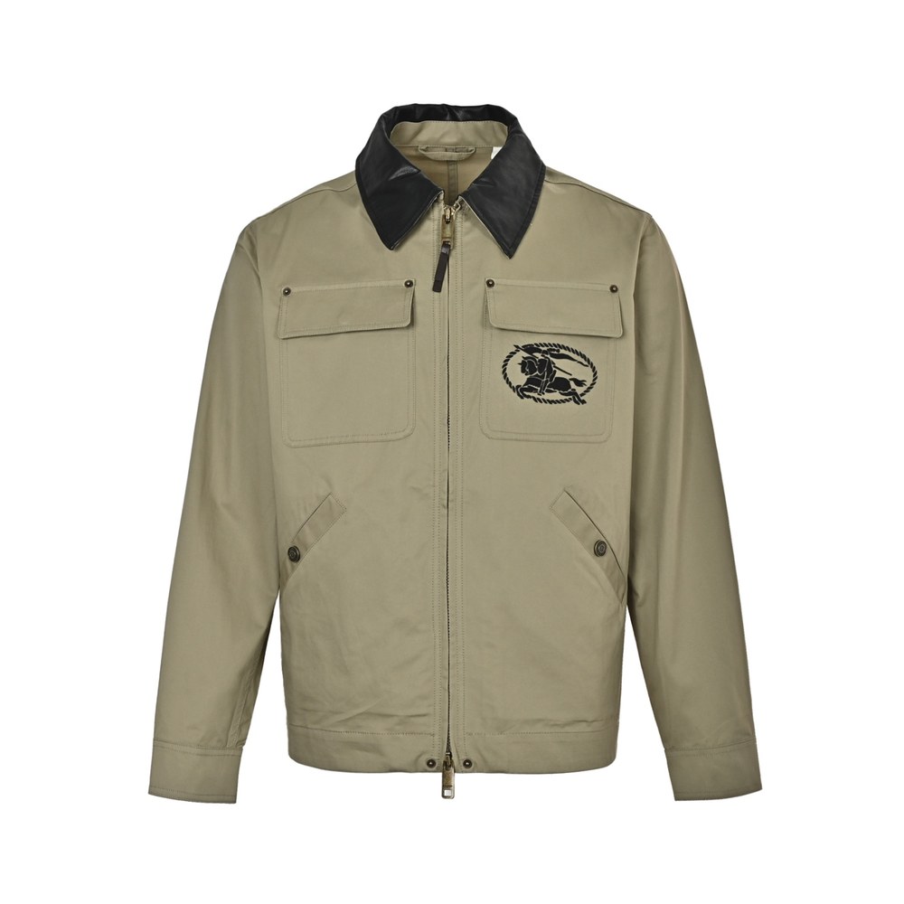Burberry Leather Jacket-050